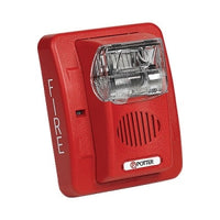 Potter HS24-177W 24V DC Fixed Candela, Low Profile Evacuation Horn, Strobe, White
