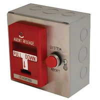 Potter MAS-R MAS Series Agent Release and Abort Pull Station, Surface or Flush Mount