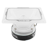 4" x 5.35" Super Bullet Tweeter 250 Watts 1.5" Aluminum 4-Ohm Vc with RGB LED Lights