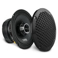 PRO-ZT 6.5" Coaxial Mid-Range Loudspeaker with Water-Resistant Cone Built-in Bullet Tweeter and Grill | 225W RMS 4-Ohm