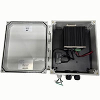 KBC Networks PWB-S4-L-G1 PWB Power Converter and PoE Switch Kit, 24V Passive PoE Support, 4-Port, 30W Each