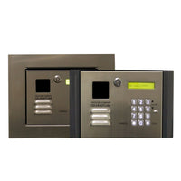 Pach and Co QR5IPFF Quantum QR5 Series Residential Browser Based Telephone Entry System, Flush Mount, 10-Tenants, 100-Card and 100-Codes