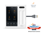 Brilliant BCPPOE-WH2 PoE Smart Home Control Panel, 2-Gang, White