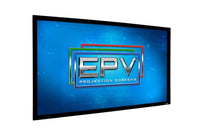 Elite Screens SE150H3-ISF 150" Prime Vision ISF 73.6 x 130.7" Fixed Frame Projection Screen