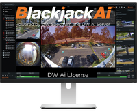 Digital Watchdog DW-AISLSC004 Four Channel DW AI Server License for Blackjack AI