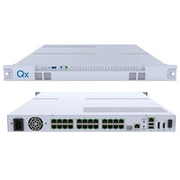 Qumulex QXE520 QxEnergy Rackmount Gateway Appliance for QxControl, 24-Port PoE, 16TB HDD