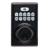 IQ IQDLK-PGK-ORB PowerG Door Lock, Oil-Rubbed Bronze