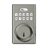IQ IQDLK-PGOK-SN PowerG Smart Deadbolt with Key Override, Satin Nickel