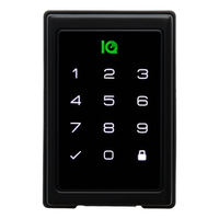 IQ IQDLK-PGONKT-MB PowerG Smart Deadbolt No Keypad Touchscreen with PowerG Communication, Matte Black