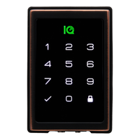 IQ IQDLK-PGONKT-ORB PowerG Smart Deadbolt No Keypad Touchscreen with PowerG Communication, Oil Rubbed Bronze