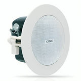 QSC AD-C.SAT 2.75" Small-Format Passive Ceiling Satellite Loudspeakers (White, Pair) ADCSATWH