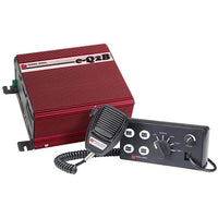 Federal Signal EQ2B-200FM Q-Siren Remote Amplifier Control Head and Microphone, Flush Mount, 200W