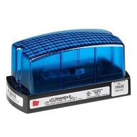 Federal Signal LP1 StreamLine Low Profile Mini Strobe, 24VDC, Blue
