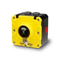Federal Signal CP-PB-M-Y-2-NNN-00-1 Push Button Call Point, Dual/Screw Terminal, M20, No Lift Flap, Yellow