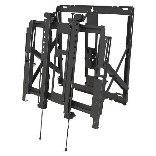 Peerless-AV DS-VW755S SmartMount Full Service Thin Video Wall Mount with Quick Release for 46" to 65" Displays, Black