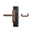 Adams Rite 4600-02-612-10B Heavy Duty Deadlatch Handle for 4300, 4500, 4900 Series Deadlatches, RH or RHR, Round Handle, 1-3/4" to 1-7/8", Dark Bronze