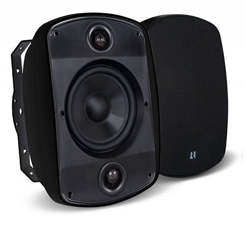Russound 5B65SMK2-B Acclaim 6.5" 2-Way OutBack Single Point Stereo Speaker, Black