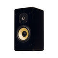 Induction Dynamics S2-BG 2-Way Single Loudspeaker, Black Gloss