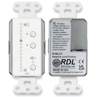 RDL D-NLC1 Network Remote Control with LED Indicators, White