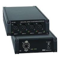 RDL AV-LN4 Line Level Audio to Network Interface