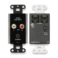 RDL DB-TPSL1A Active Single-Pair Sender, Twisted Pair Format-A - Mini-Jack and Stereo RCA In