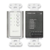 RDL D-RC4M D Series 4-Channel Remote Control Panel for Source Selection