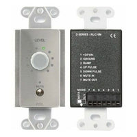RDL DS-RLC10M Series Remote Level Control with Muting, Stainless Steel