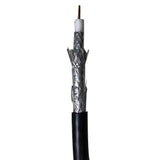 ADI PRO RN-7001508 RG6 CCS Quad-Shielded CATV Cable, 500' Express Box, Black