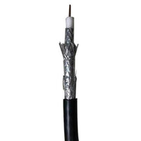ADI PRO RN-7001508 RG6 CCS Quad-Shielded CATV Cable, 500' Express Box, Black