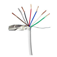 ADI PRO RN-80SR110 18/6 Stranded Plenum Shielded Cable, CL3P, Wooden Reel 1000', Off White