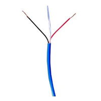 ADI PRO RN-85SR502 22/2 Stranded Riser Unshielded Cable, CL3R 500' Speed Coil, Blue