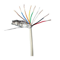 ADI PRO RN-9009110 22/8 Stranded Plenum Shielded Cable, CL3P, 1000' Express Box, Off White