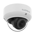 Illustra IFS08-D13-OIB4 Flex Gen4 8mp Outdoor Mini Dome Camera, 3.6-11mm Varifocal Lens, IP66, IK10, White
