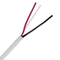 ADI PRO RT-8000501 22/2 Stranded General Purpose Cable, Unshielded, CL2, 500', White, Speed Coil
