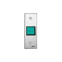 RCI 975NGMO88 Momentary Action Push Button, 24VDC, Anodized Aluminum Faceplate