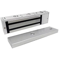 RCI RCIF8315SCSX28 F8315 Single MultiMag Electromagnetic Lock with Security Condition Sensor, Satin Aluminum