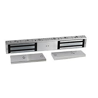 RCI RCIF8325DSS/SCSX40 Double MultiMag Electromagnetic Lock with Door Status and Security Condition Sensors, Dark Bronze