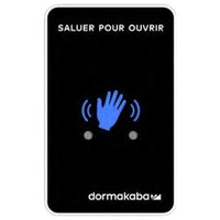 RCI 910TC-F 910TC Series Touchless Switch Actuator, "Waving Hand" Sign, French