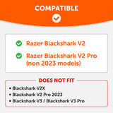 Razer Blackshark V2 Pro Earpads - WC FreeZe Cooling Gel (PRE 2023 model)
