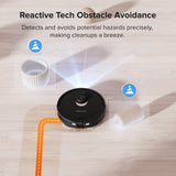 【Certified Refurbished 90% New】Roborock Qrevo Robot Vacuum with Multifunctional Dock