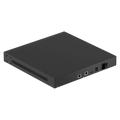 AJAX 160699.122.BL3 Superior H2DAI2GAC 8-Channel AI NVR, Dual SATA Bays up to 24TB Each, Dual Gigabit Ethernet, 4K HDMI Output, Black