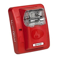 Potter S-24PWW-WP S-24 Series Selectable Candela Horn Strobe, Weatherproof, White