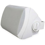 SunBrite SB-AW-6-WHT All-Weather Series Surface Mount Outdoor Speakers with 6.5" Woofer, 2-Pack, White