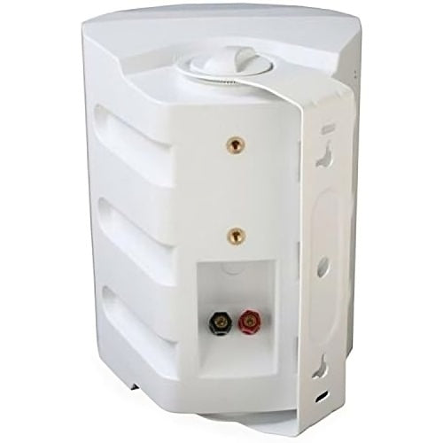 SunBrite SB-AW-6-WHT All-Weather Series Surface Mount Outdoor Speakers with 6.5" Woofer, 2-Pack, White