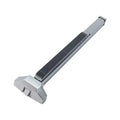 SDC S4103FU36RE S4000 Series 36" Electrified Industrial Rim Exit Device, Key Retracts Latchbolt (Nightlatch), Fire-Rated, REX, Motorized Electric Latch Retraction and Dogging, Dull Stainless