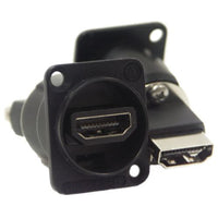 Switchcraft EHHD192PKG EH Series HDMI-Style Feedthru Connector, Nickel