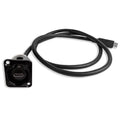 Switchcraft EHUSB31CFCMB EH Series USB Type-C Connector with 3' Cable, Black, Pack of 25