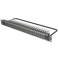 Switchcraft MT48HNX Longframe Solder with Cable Tie Bar, 2x24, 1/4", 1U RMS