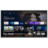 SunBrite SB-V3-65-4KHDR-BL Veranda Series 65" Full-Shade 4K HDR UHD Outdoor Smart Android TV, Black