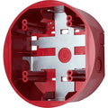 System Sensor SBBCRL L-Series Ceiling Surface Mount Back Box, Red
